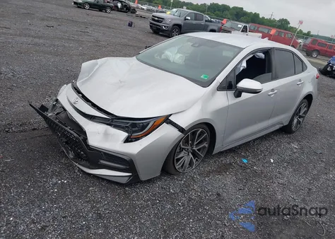 2021 Toyota Corolla Se из США, поврежденный, VIN 5YFS4MCE7MP064561